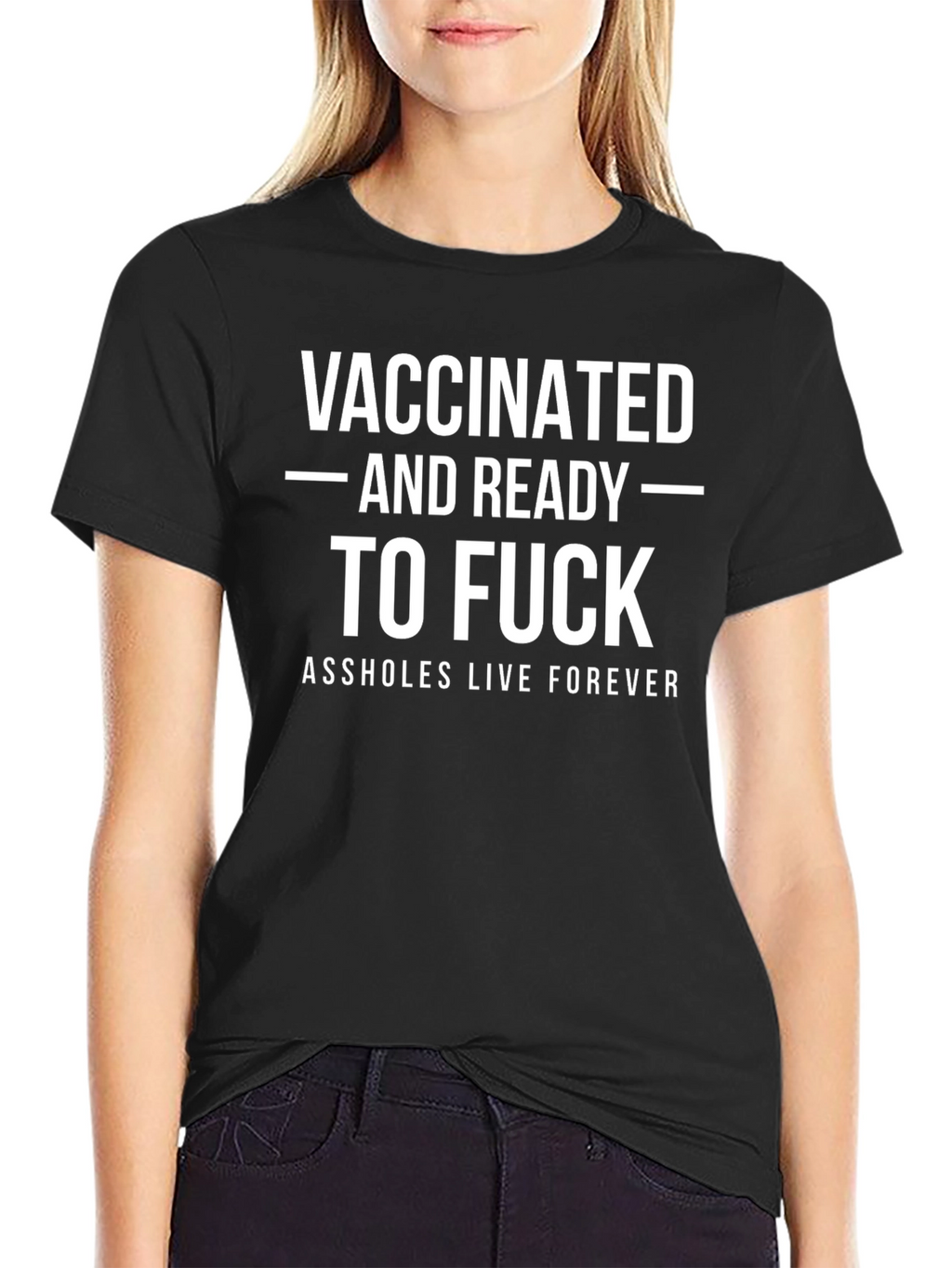 Vaccinated and Ready T-Shirt - Bold Graphic Tee