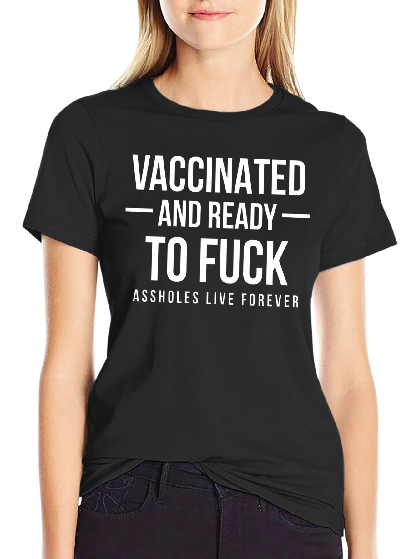 Vaccinated and Ready T-Shirt - Bold Graphic Tee