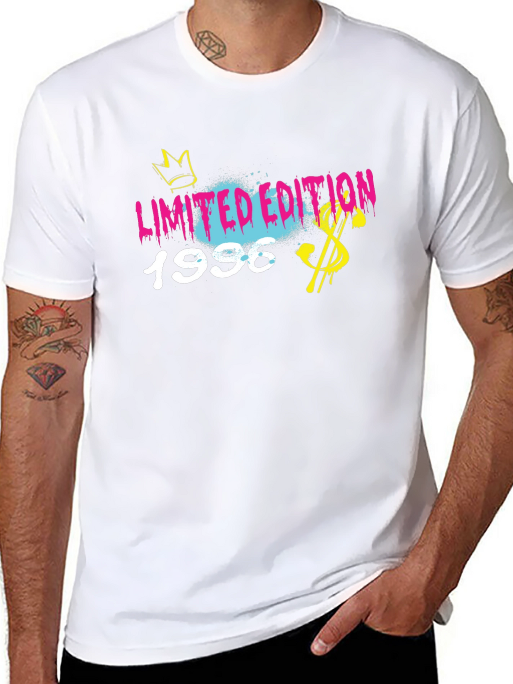 Limited Edition 1996 Graphic Tee - Black