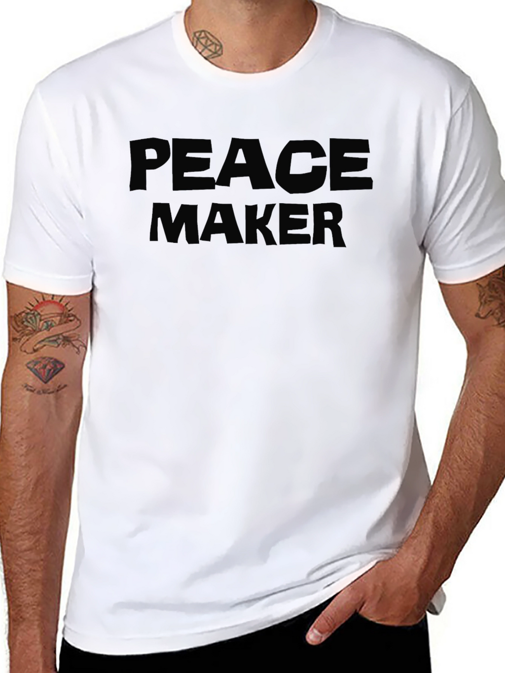 Peacemaker Graphic T-Shirt - Bold Statement Tee