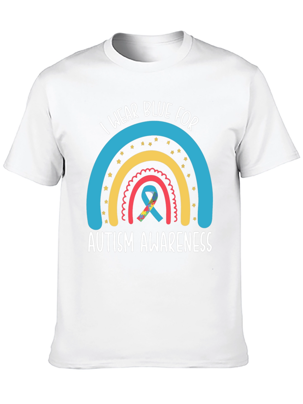Autism Awareness Tee - I Wear Blue For...