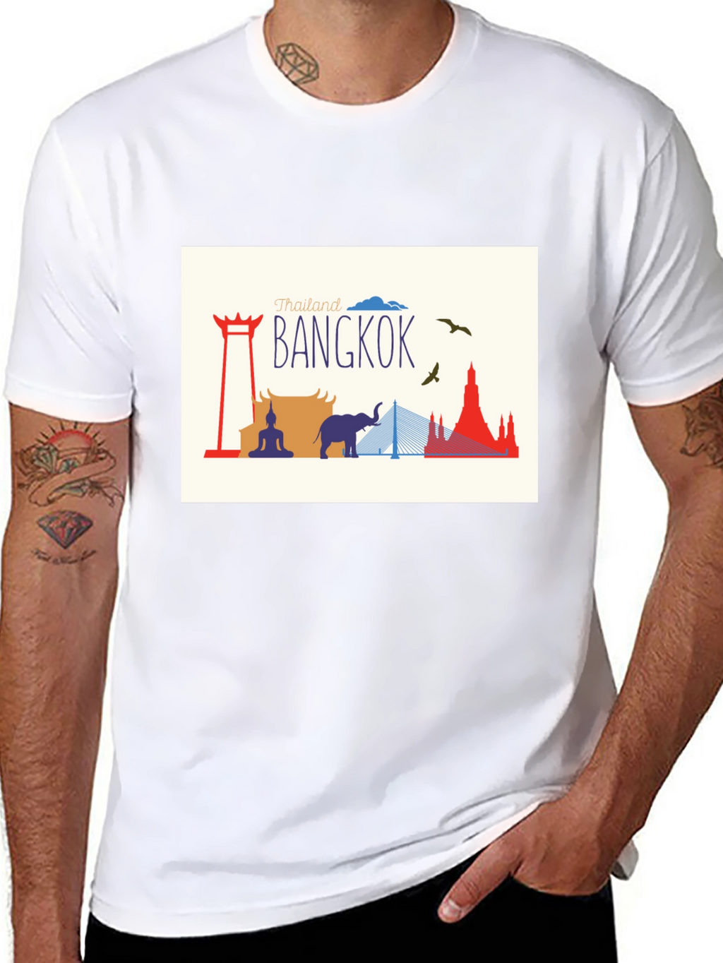 Bangkok Thailand Graphic T-Shirt