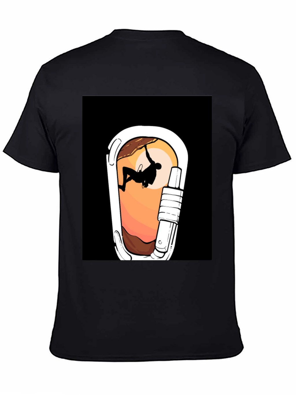 Climbing Carabiner Graphic Tee - Adventure Ready!