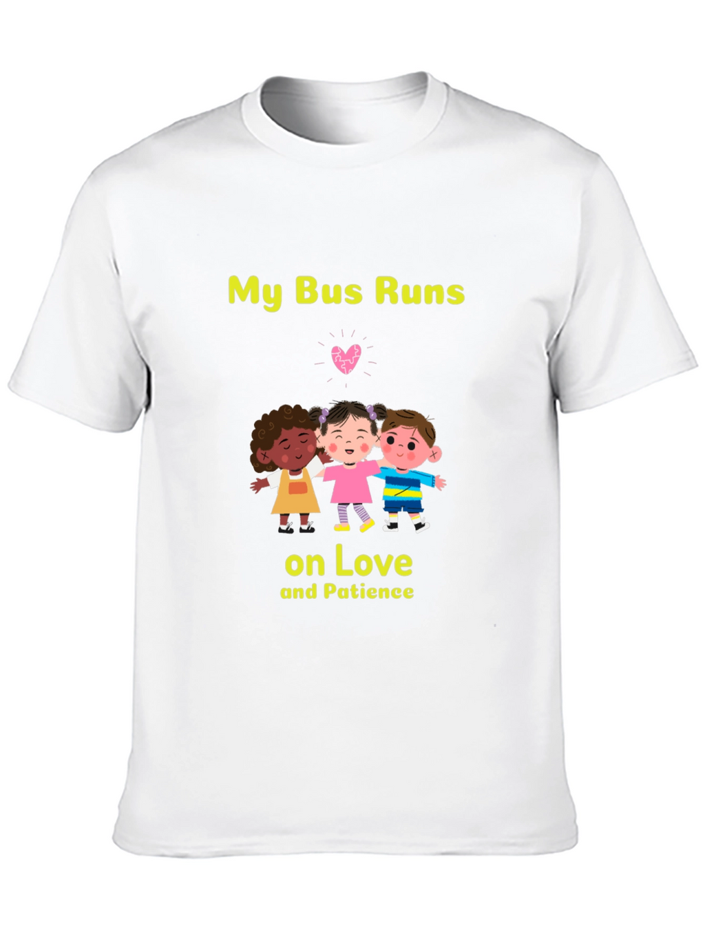 My Bus Runs on Love T-Shirt