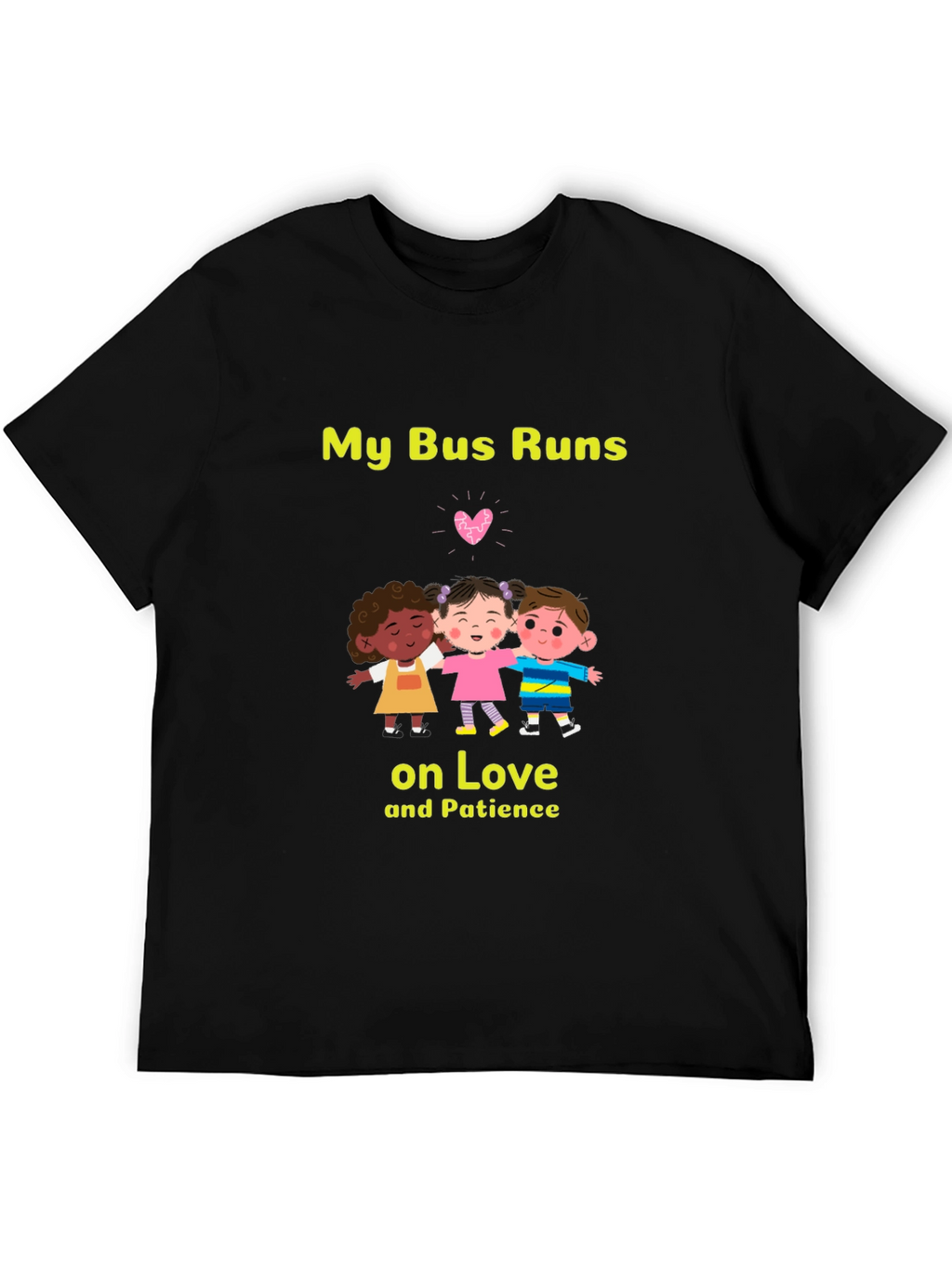 My Bus Runs on Love T-Shirt