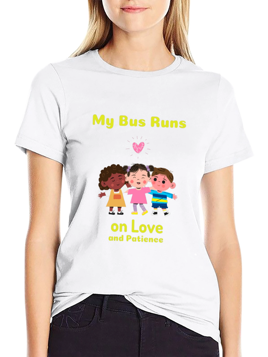 My Bus Runs on Love T-Shirt