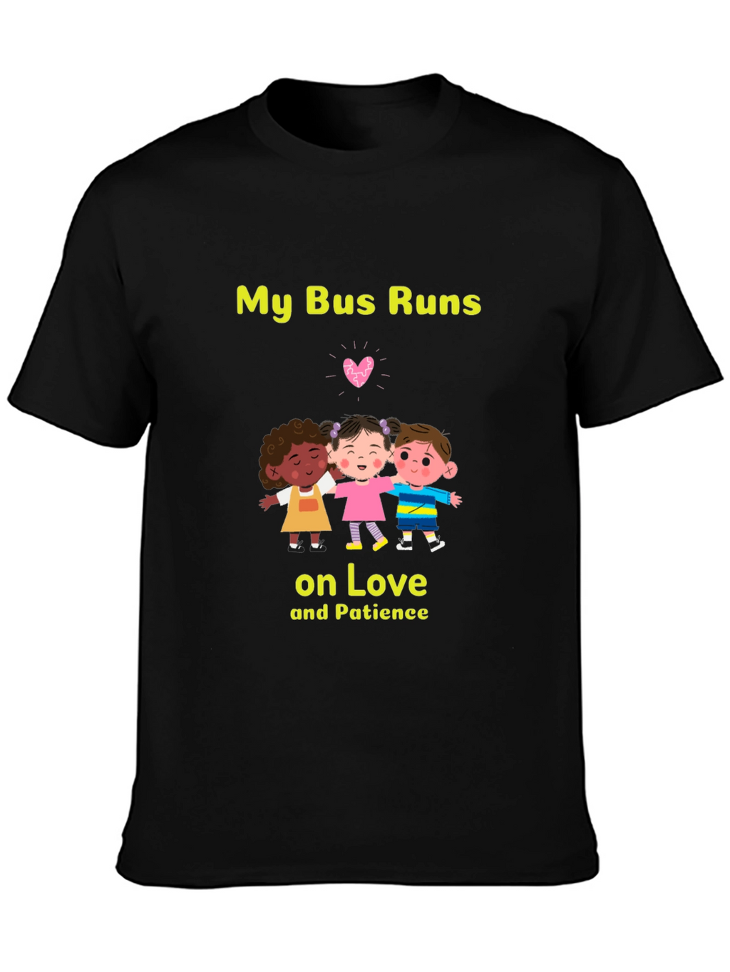 My Bus Runs on Love T-Shirt