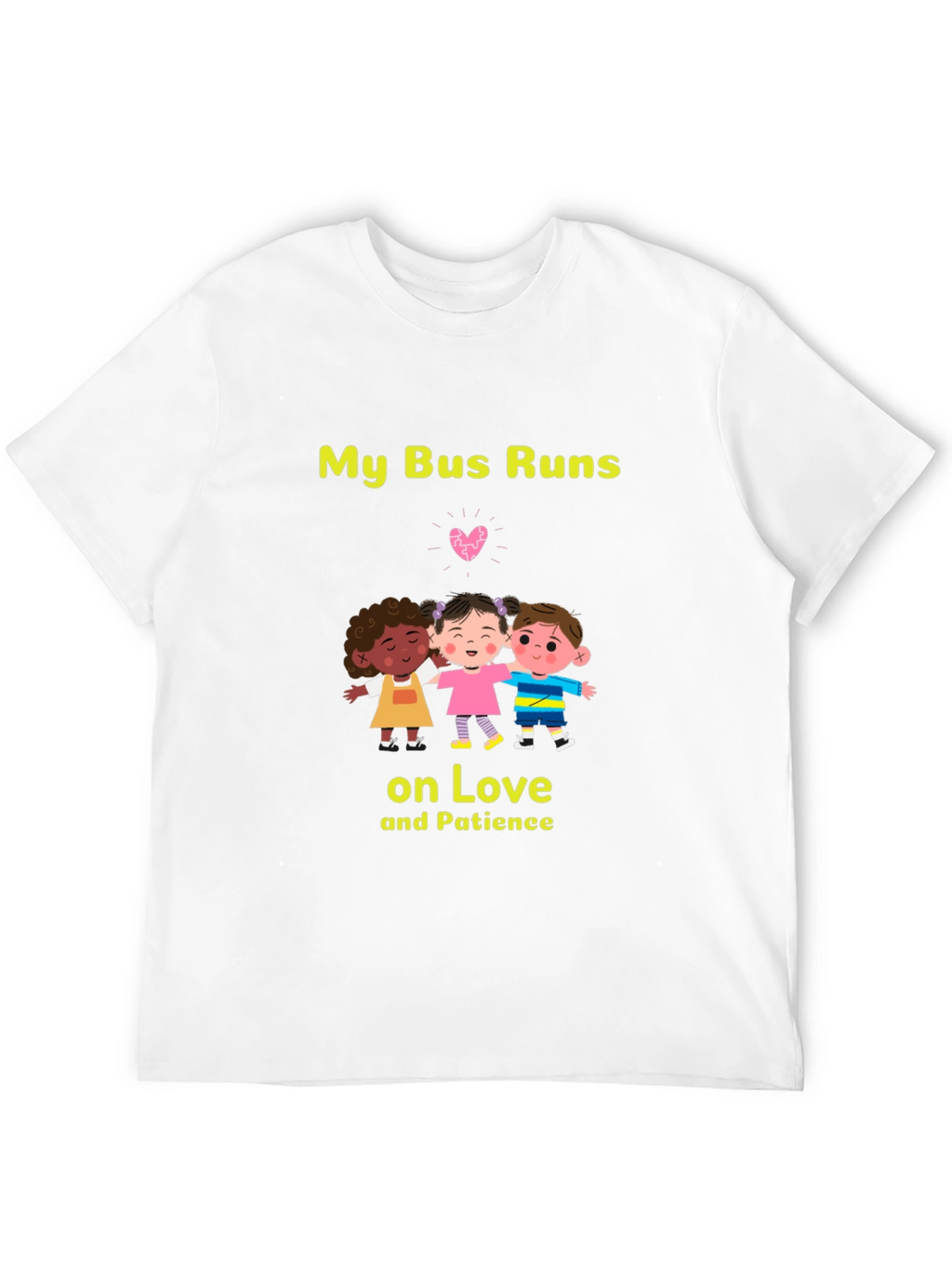 My Bus Runs on Love T-Shirt