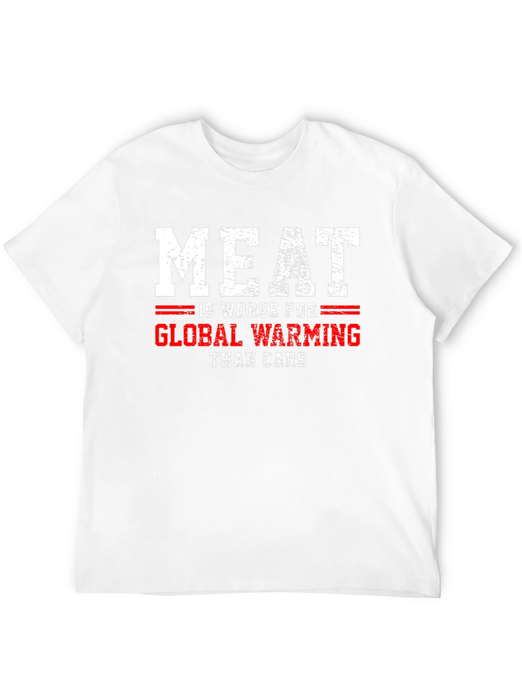 Meat is Worse for Global Warming T-Shirt