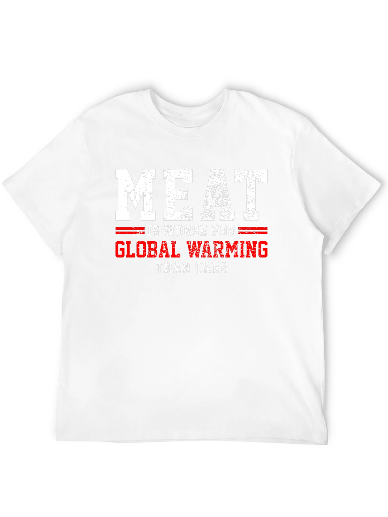 Meat is Worse for Global Warming T-Shirt