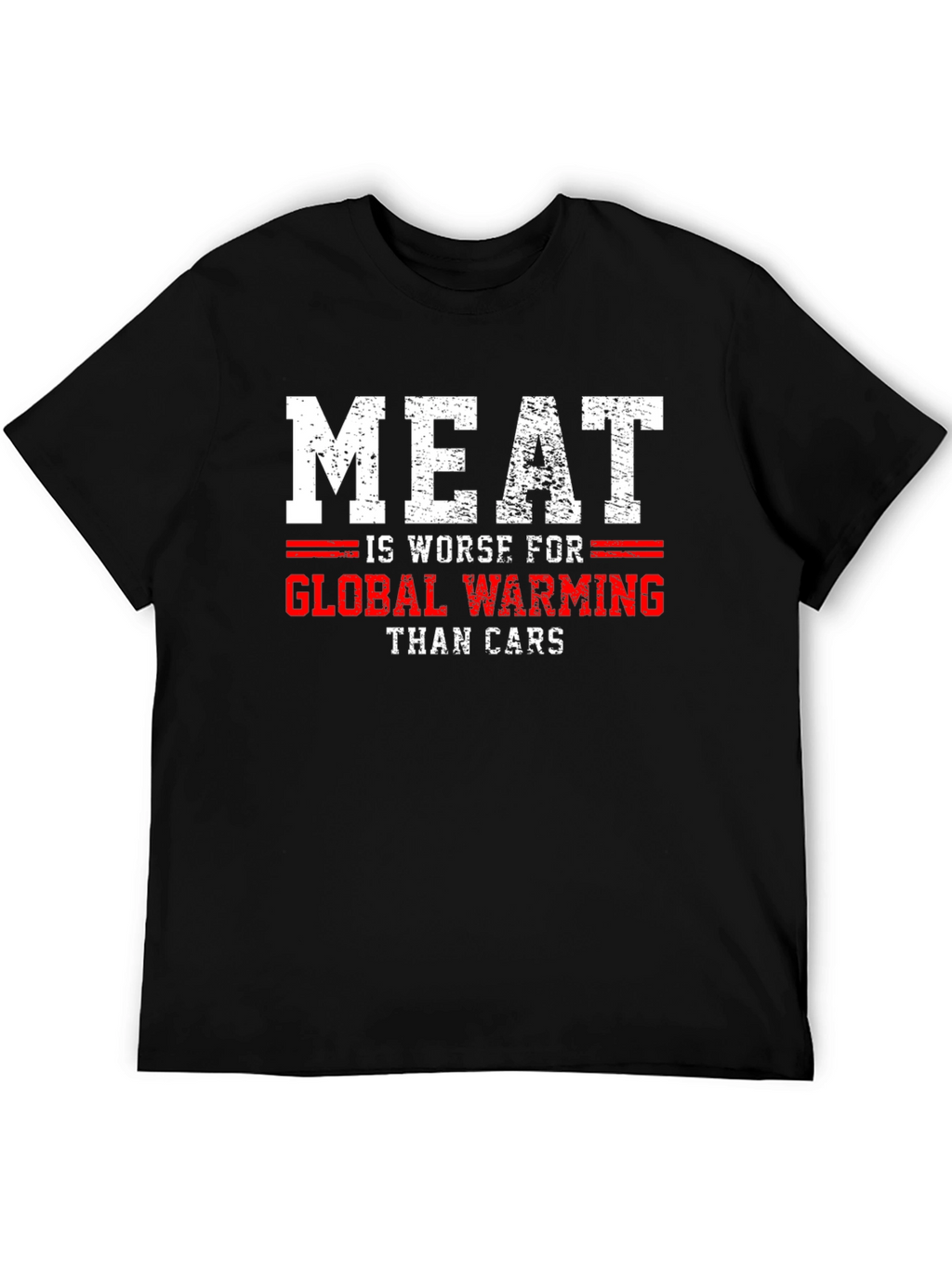 Meat is Worse for Global Warming T-Shirt