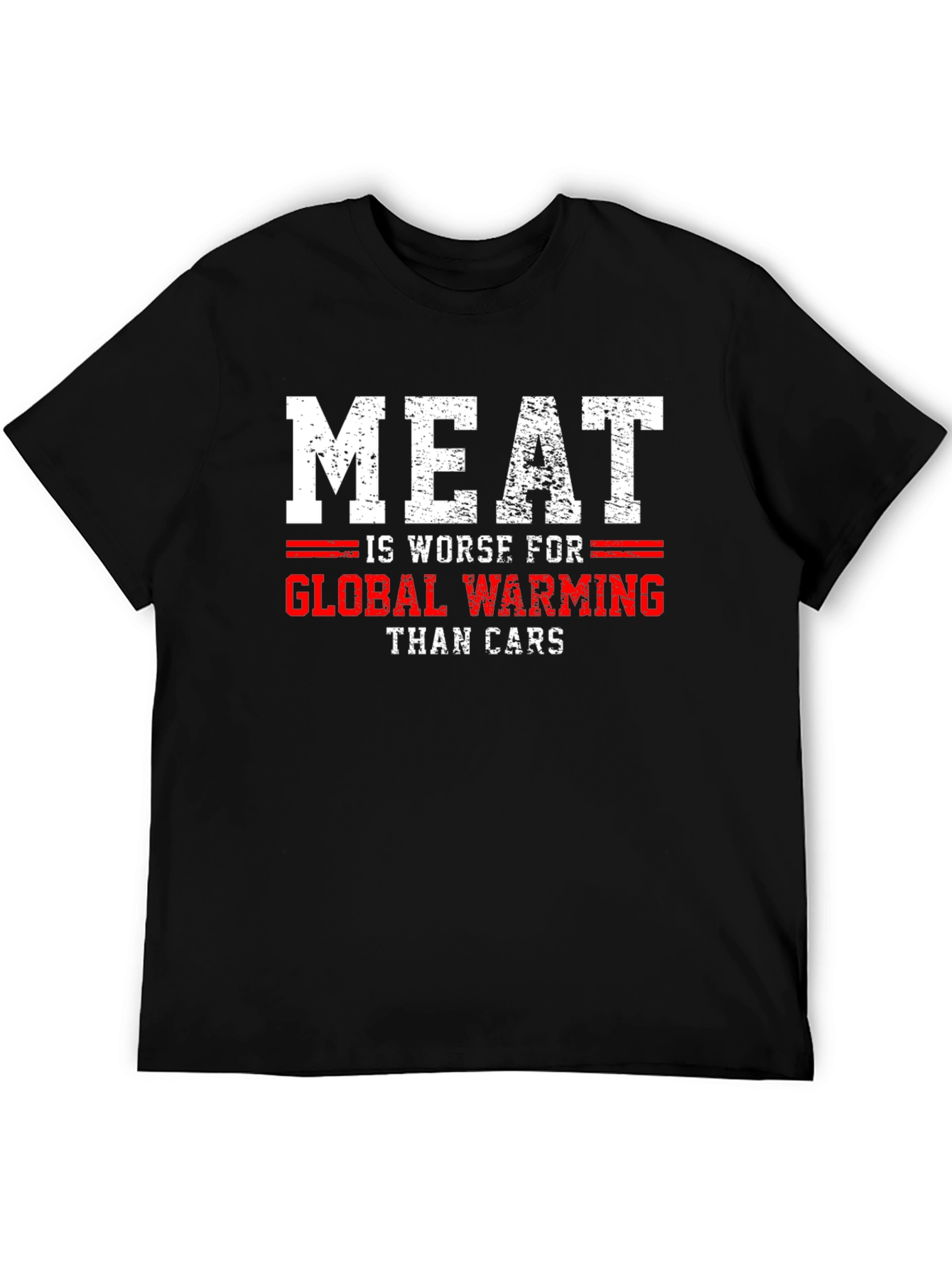 Meat is Worse for Global Warming T-Shirt