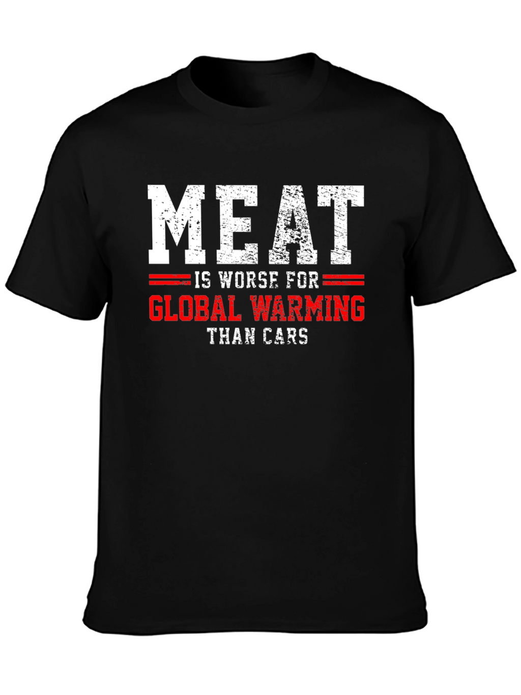 Meat is Worse for Global Warming T-Shirt