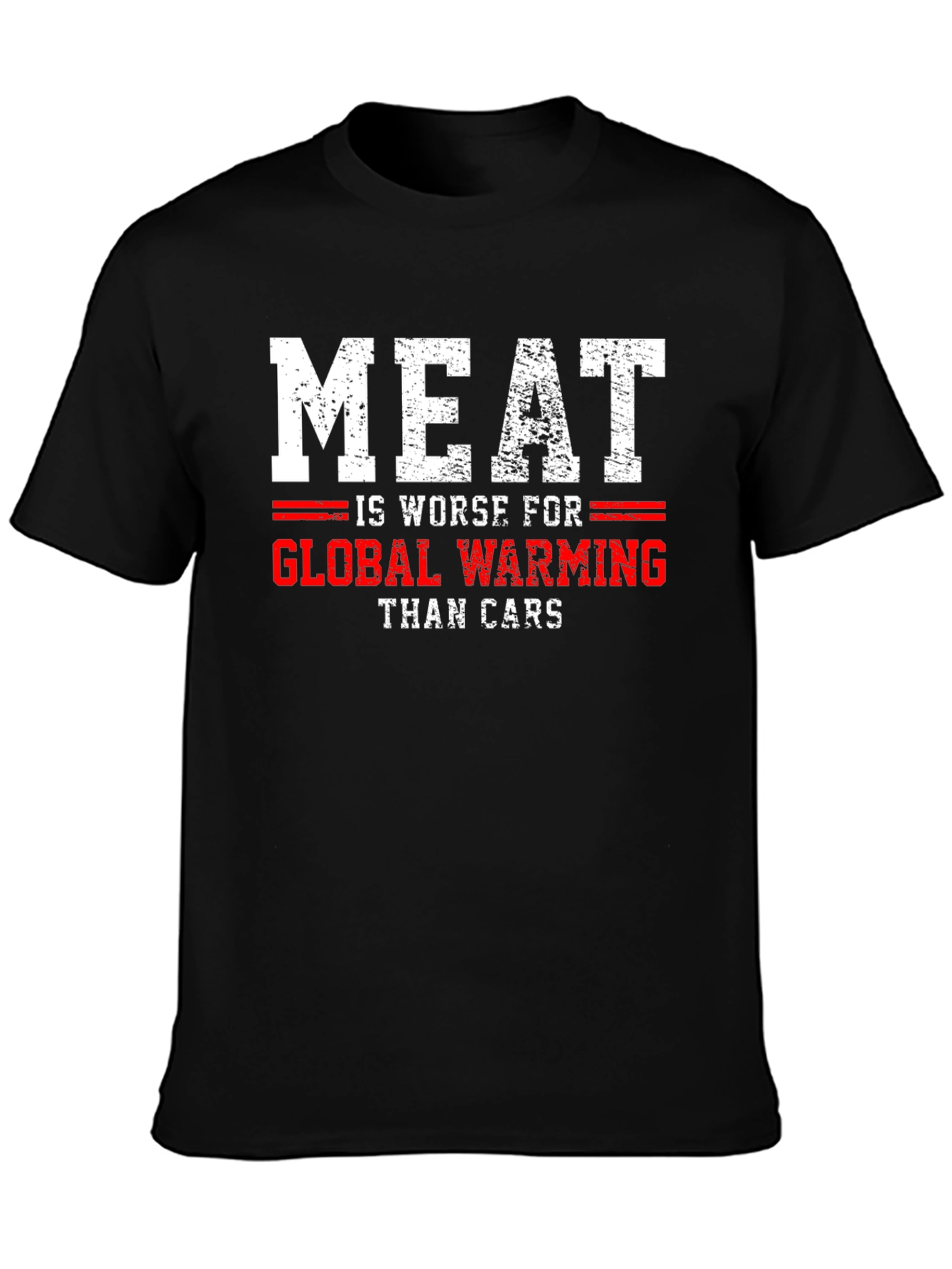Meat is Worse for Global Warming T-Shirt