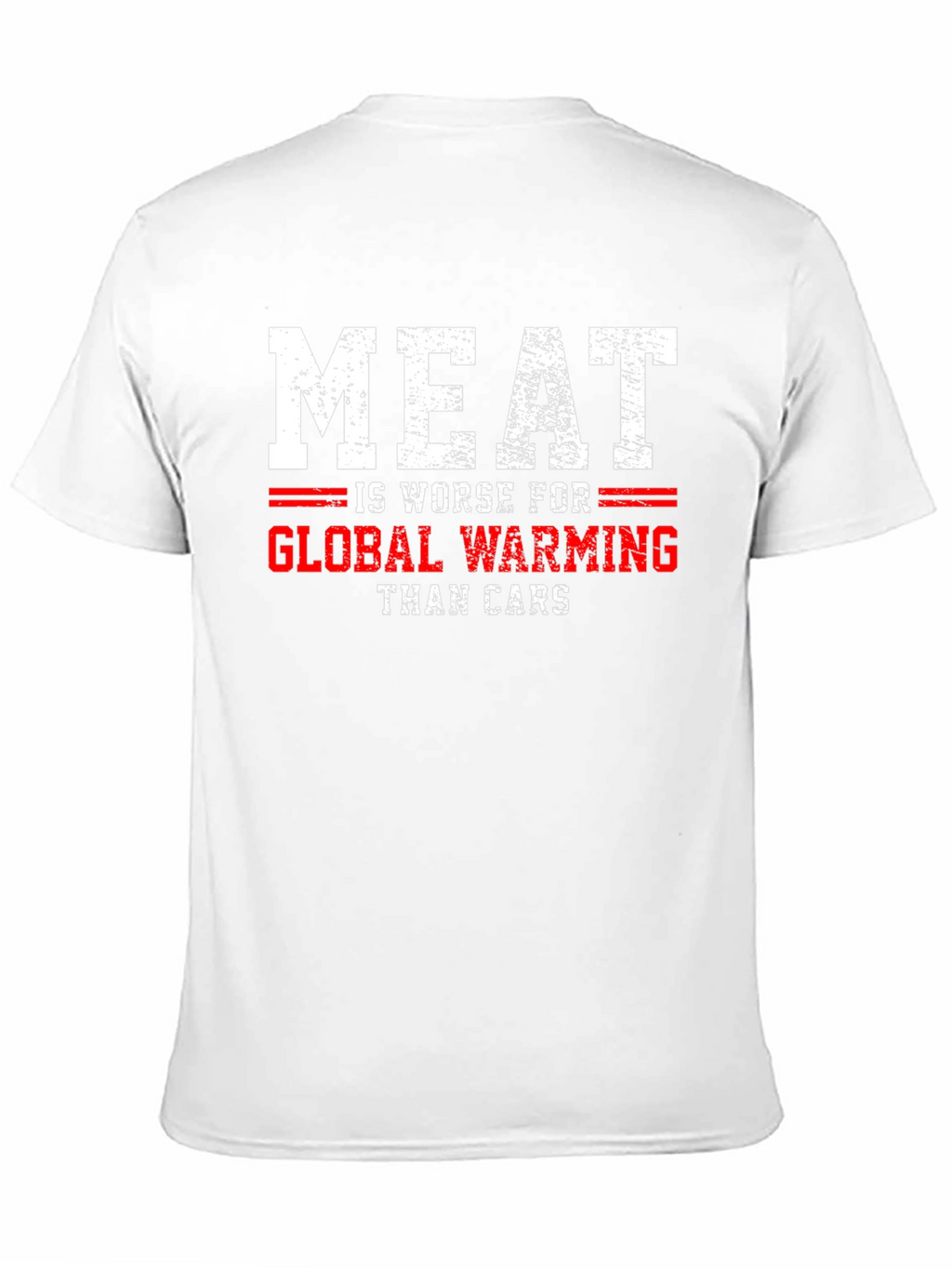 Meat is Worse for Global Warming T-Shirt