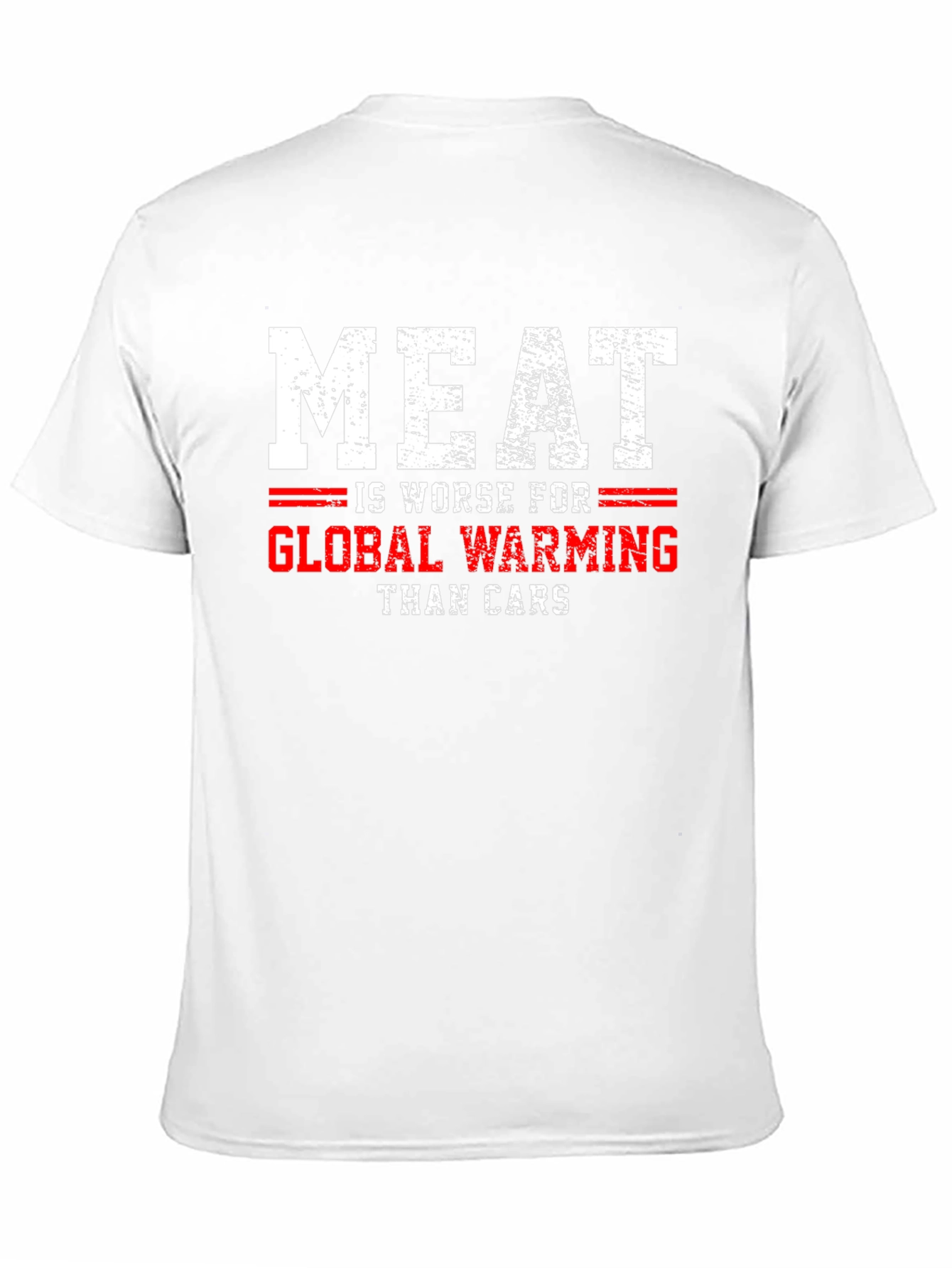 Meat is Worse for Global Warming T-Shirt