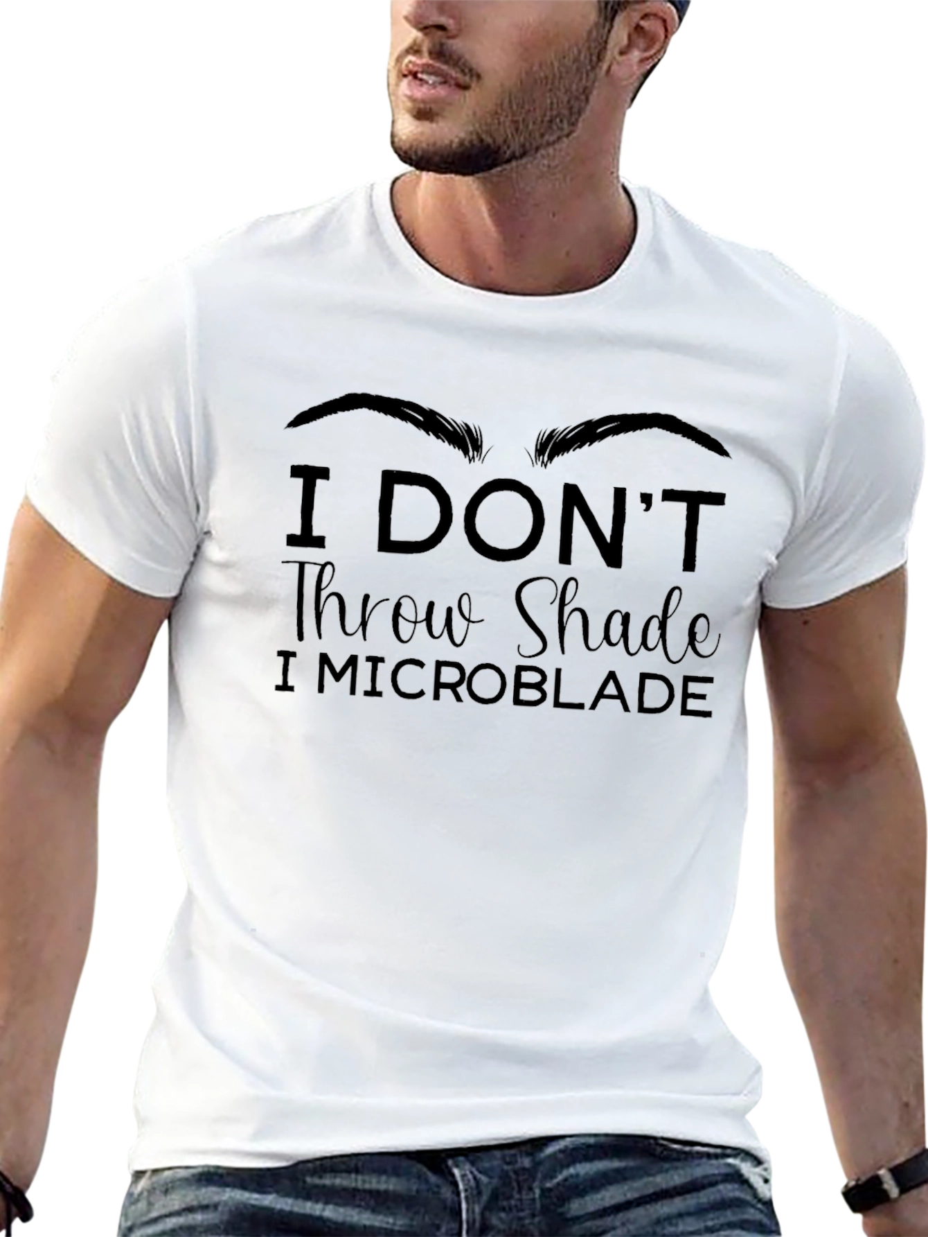 I Microblade Graphic Tee - Unisex Fashion T-Shirt