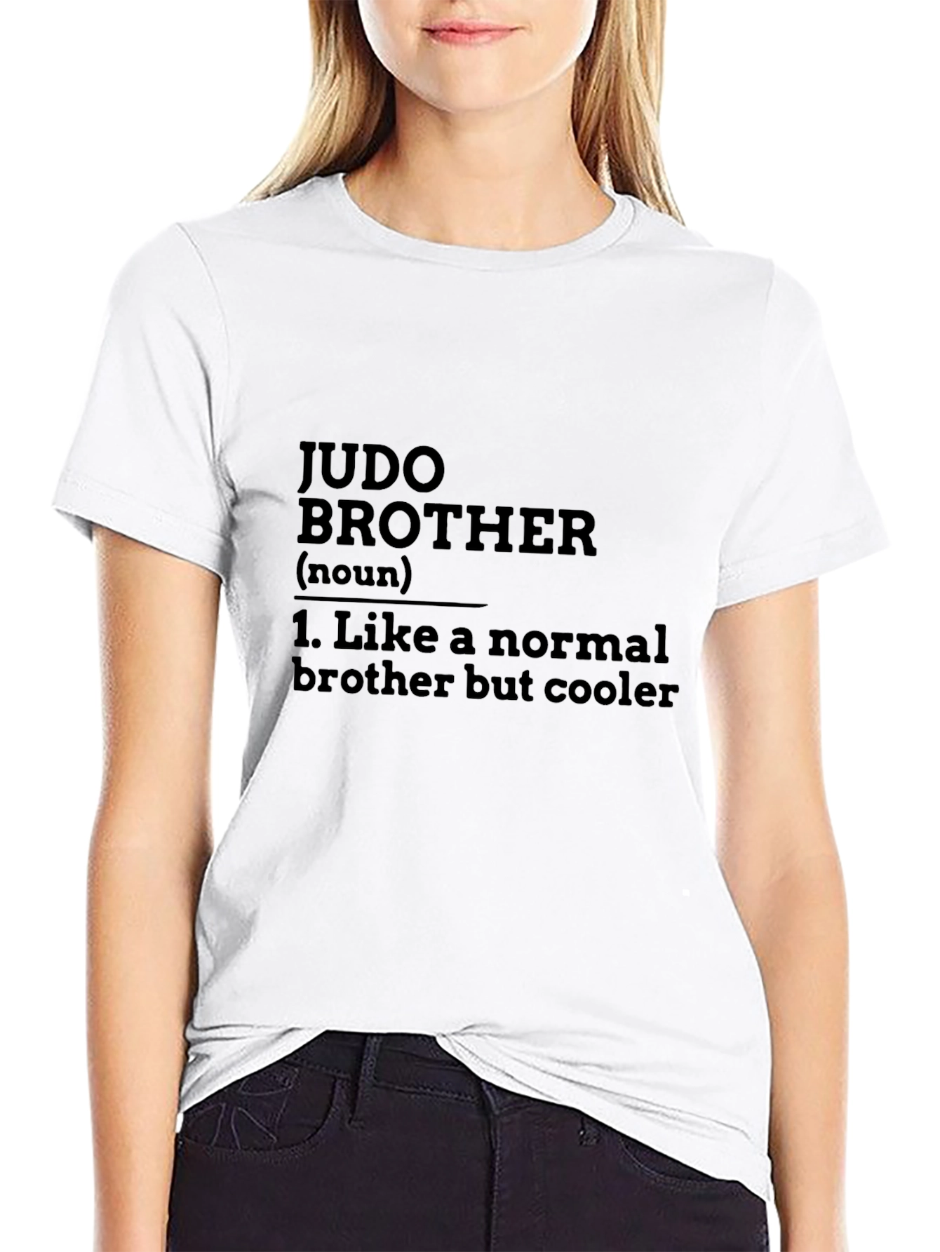 Judo Brother Definition T-Shirt - Cool Brother Gift
