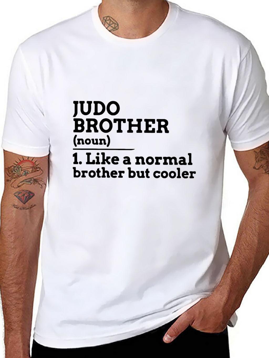 Judo Brother Definition T-Shirt - Cool Brother Gift