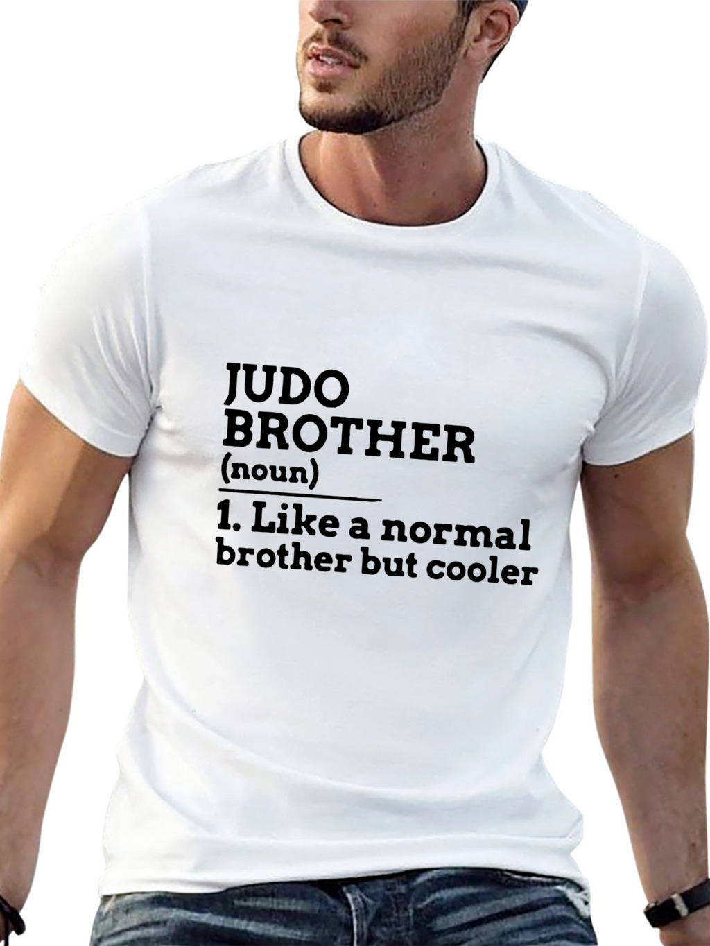 Judo Brother Definition T-Shirt - Cool Brother Gift