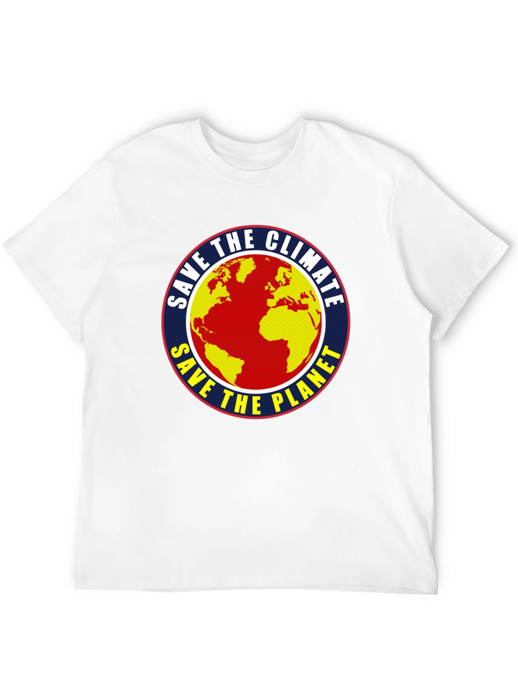 Save the Climate Earth Graphic T-Shirt