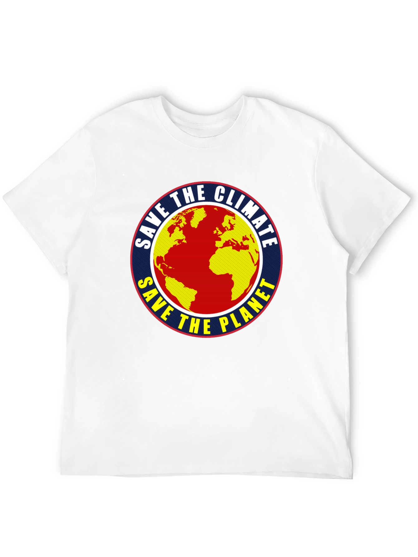Save the Climate Earth Graphic T-Shirt
