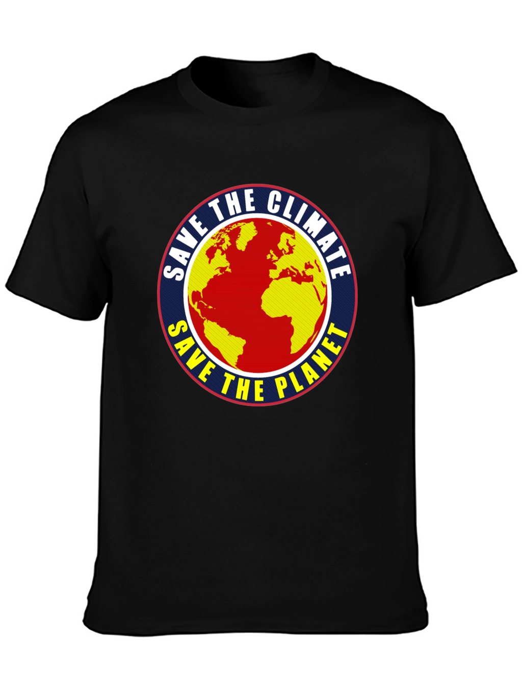 Save the Climate Earth Graphic T-Shirt