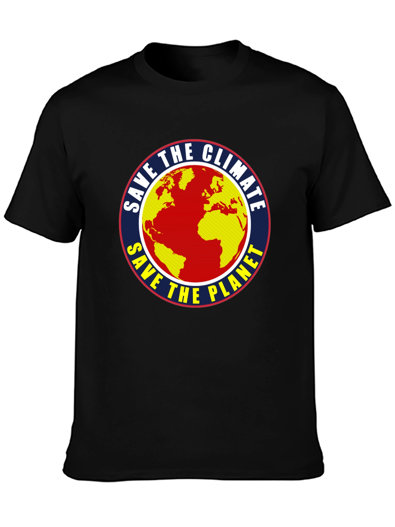 Save the Climate Earth Graphic T-Shirt