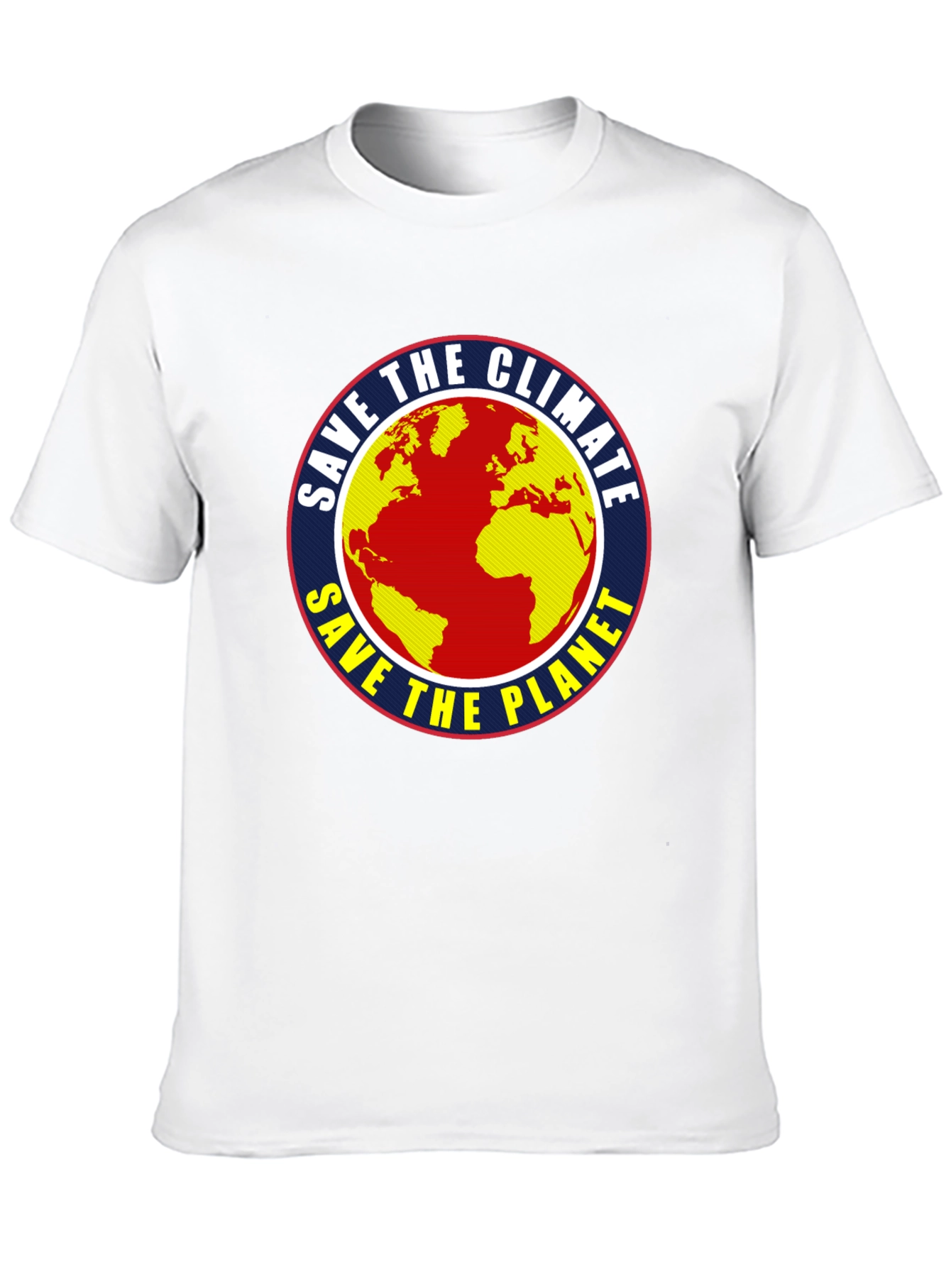 Save the Climate Earth Graphic T-Shirt