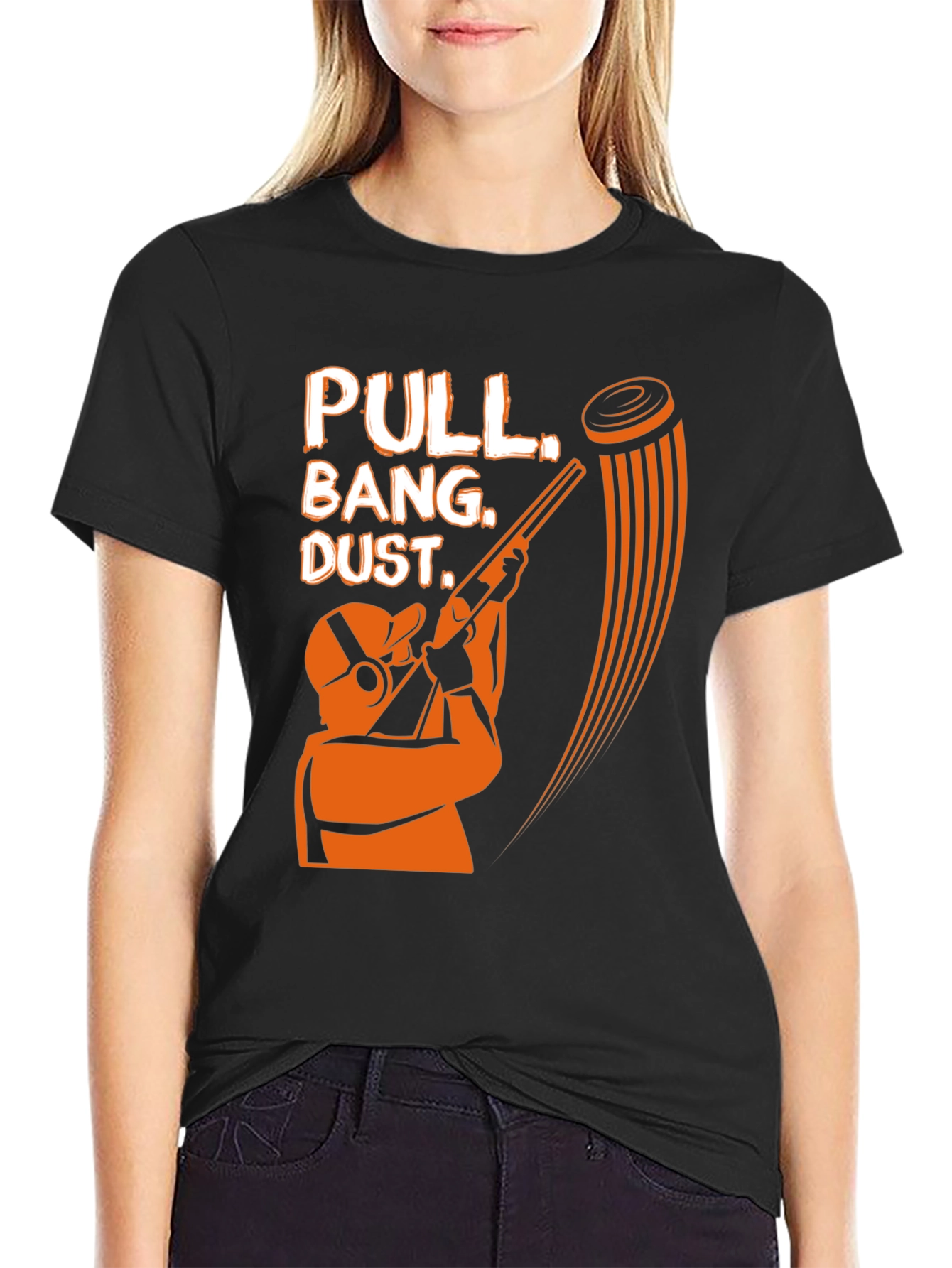 Pull Bang Dust! Clay Shooting T-Shirt