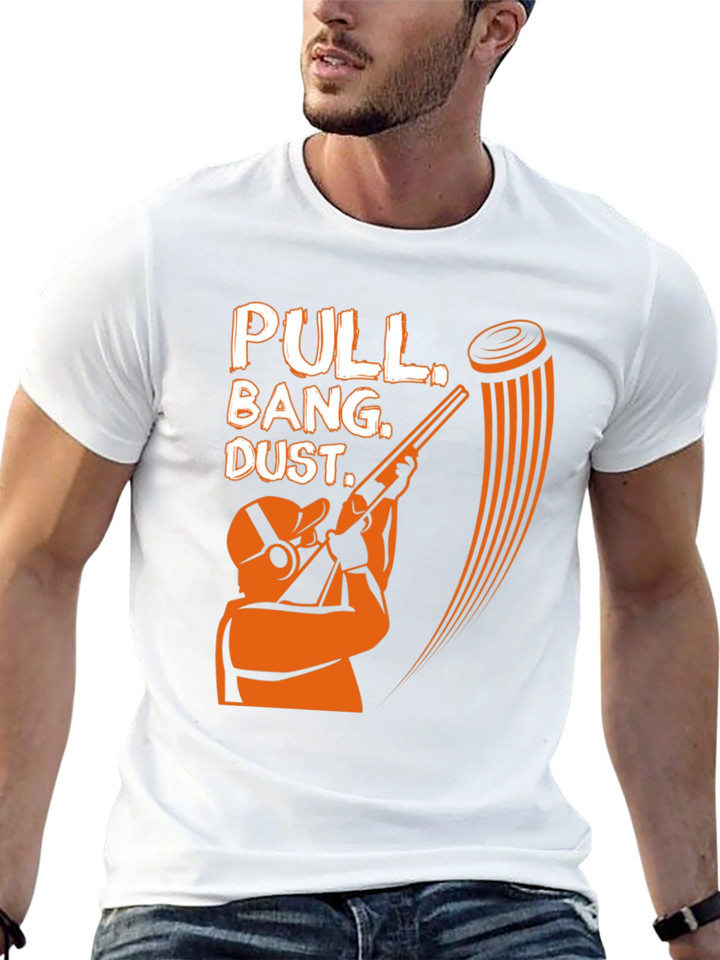 Pull Bang Dust! Clay Shooting T-Shirt