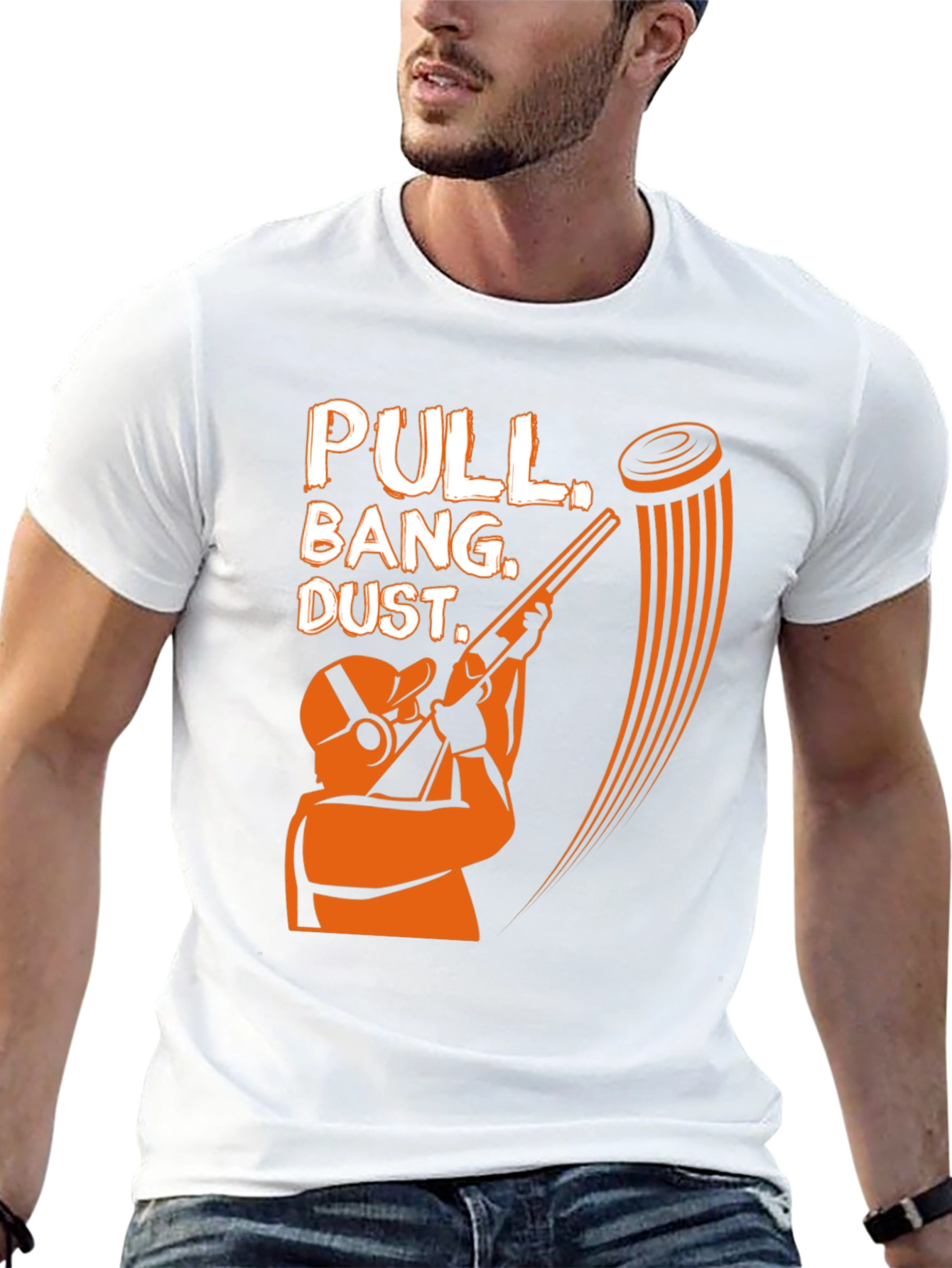Pull Bang Dust! Clay Shooting T-Shirt
