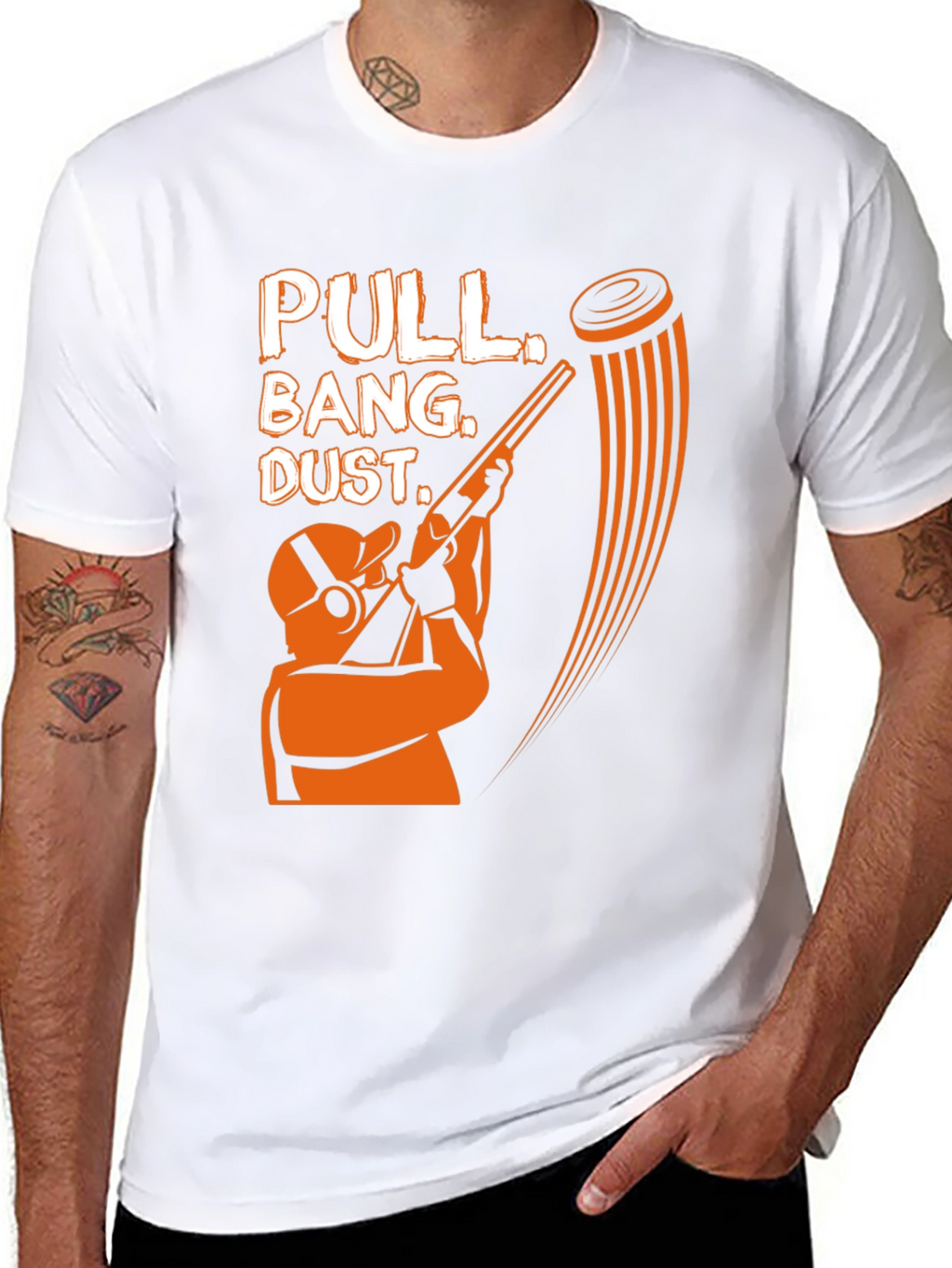 Pull Bang Dust! Clay Shooting T-Shirt