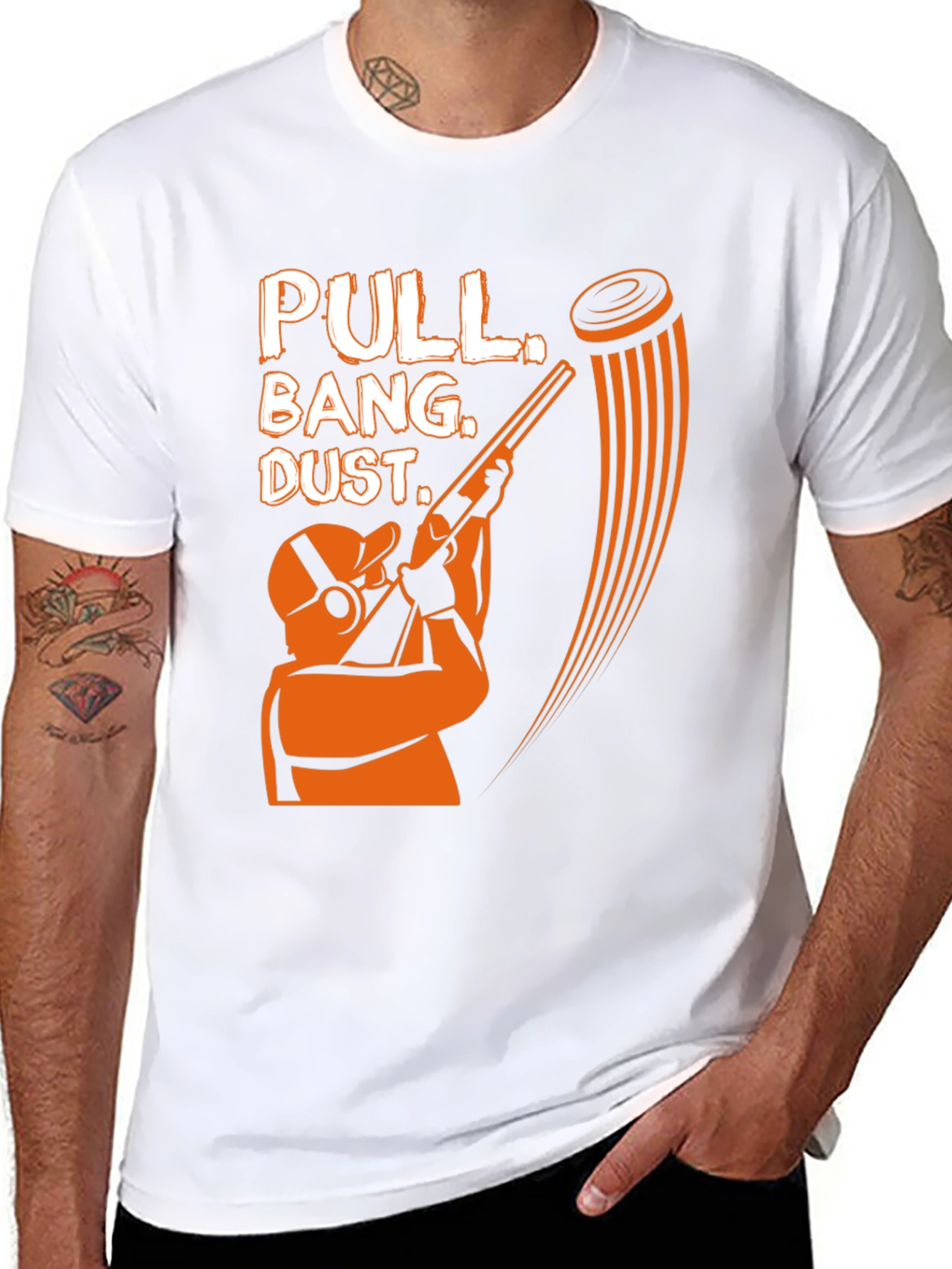 Pull Bang Dust! Clay Shooting T-Shirt