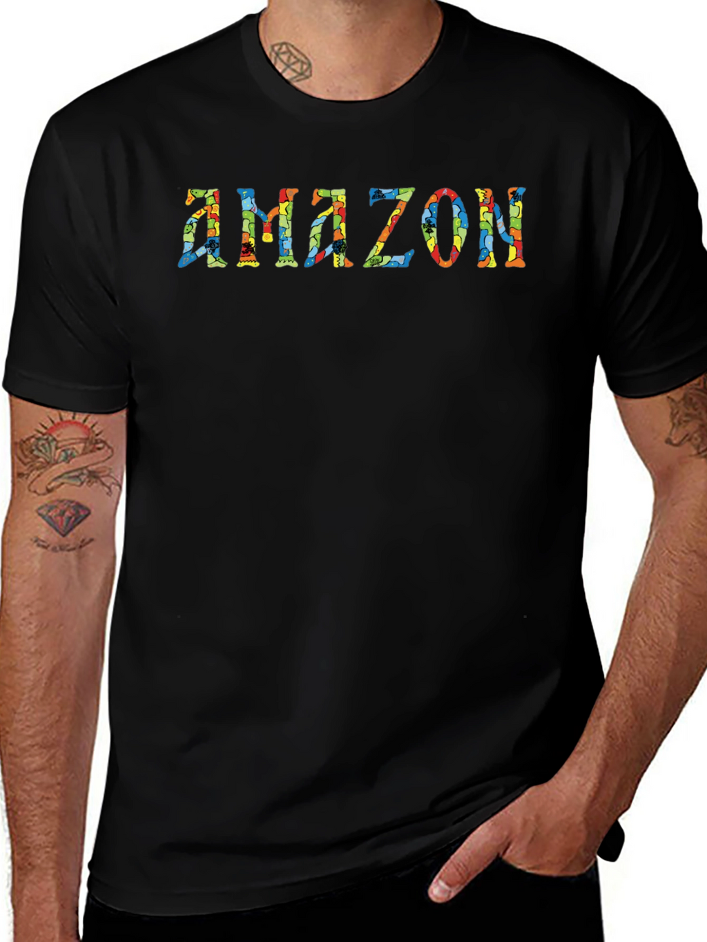 Colorful Amazon T-Shirt