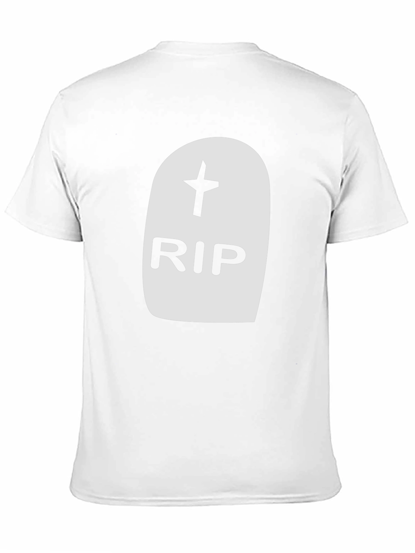 RIP Tombstone Graphic Tee - Classic Halloween Style