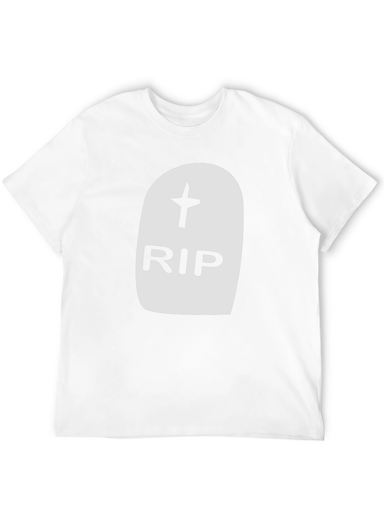 RIP Tombstone Graphic Tee - Classic Halloween Style