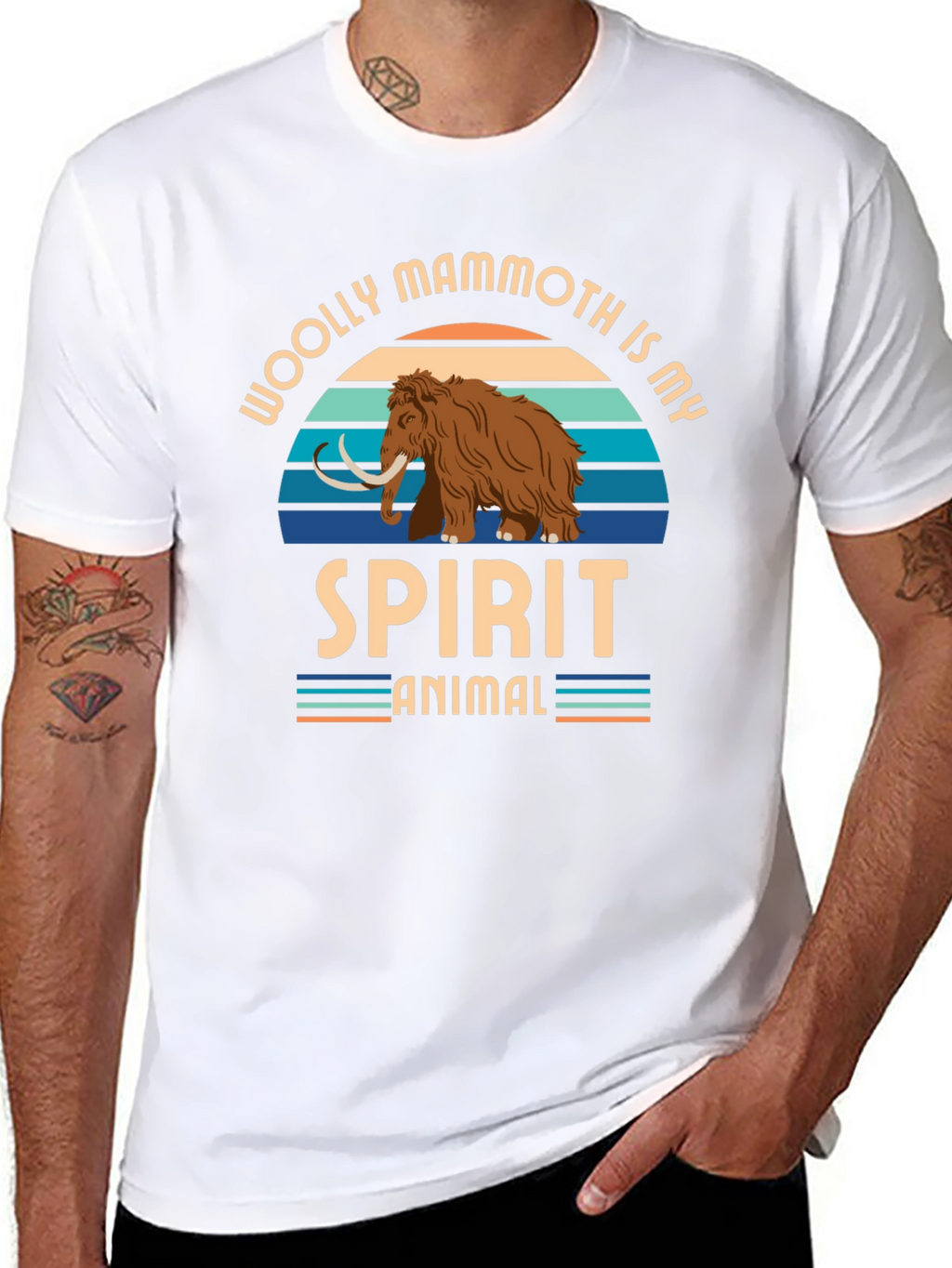 Woolly Mammoth Spirit Animal T-Shirt