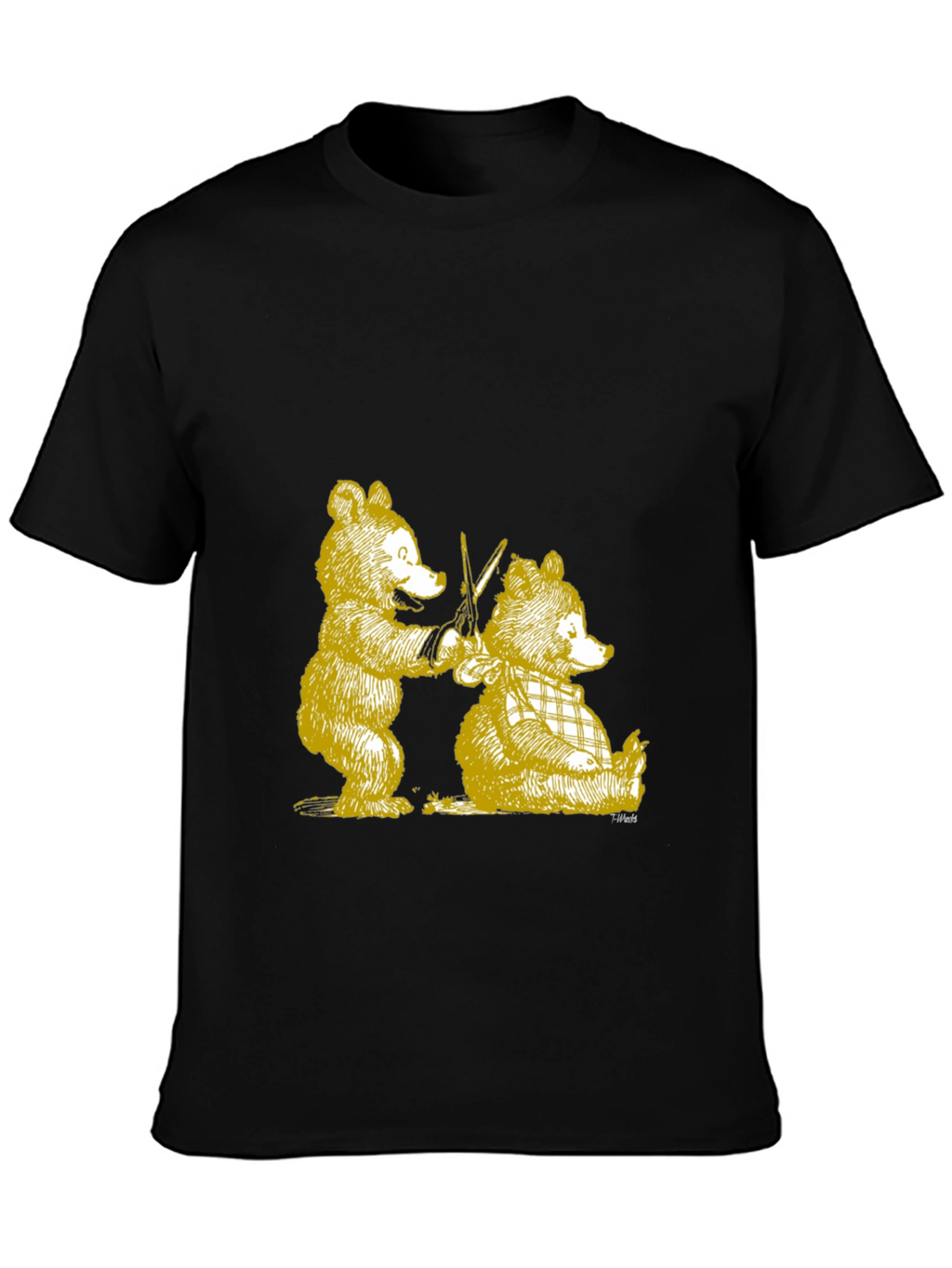 Bear Barber Graphic Tee