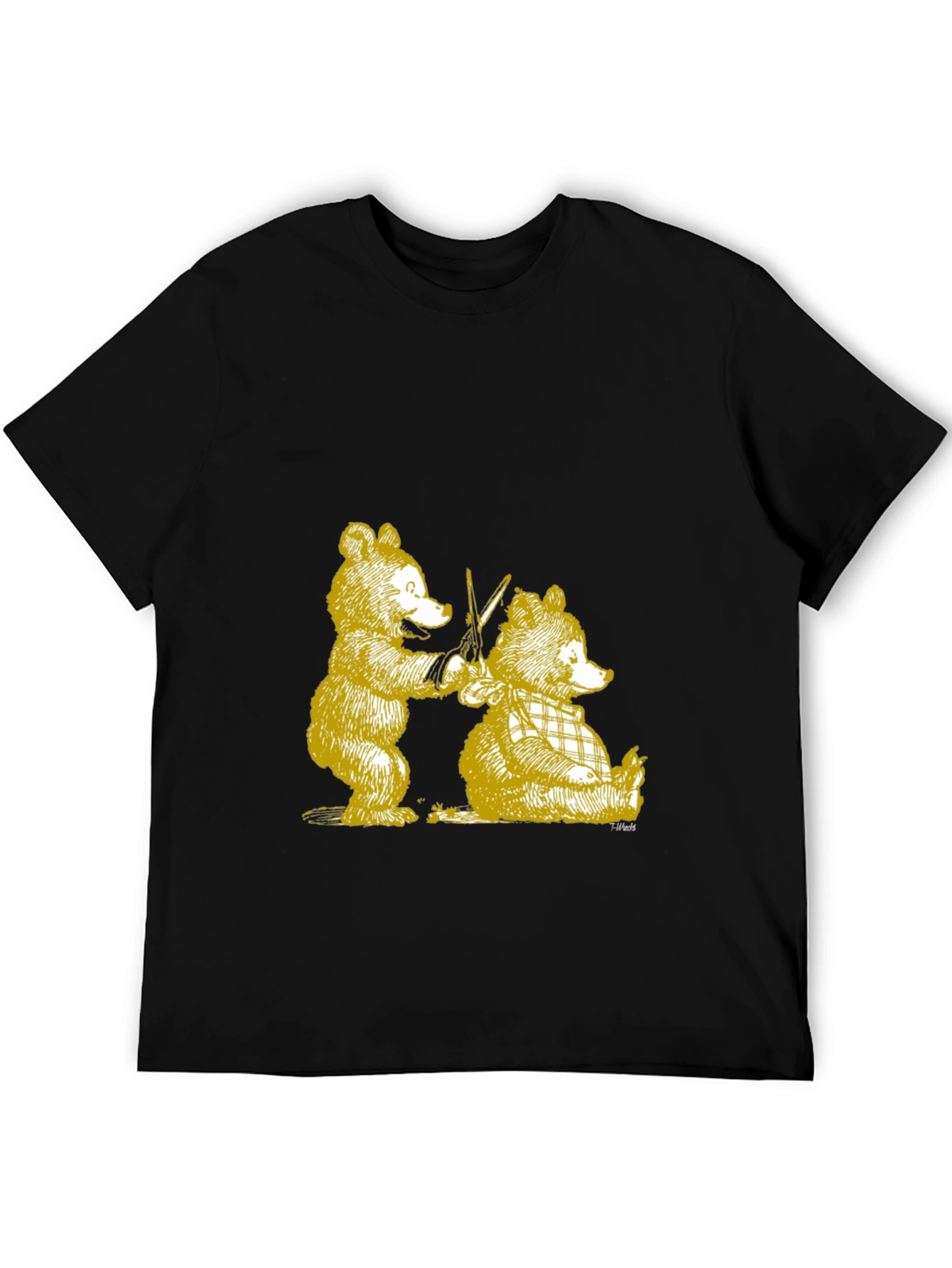Bear Barber Graphic Tee