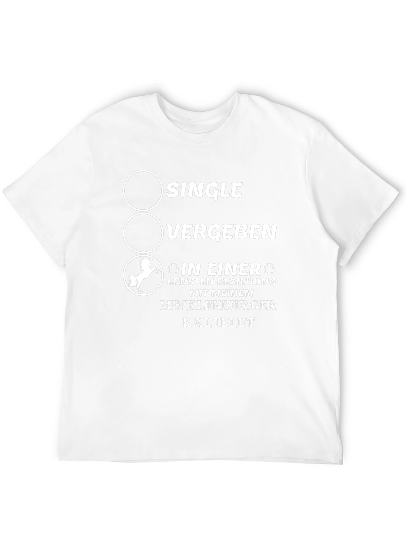 Funny Horse Lover T-Shirt - Mecklenburger Kaltblut