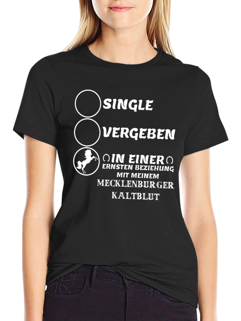 Funny Horse Lover T-Shirt - Mecklenburger Kaltblut