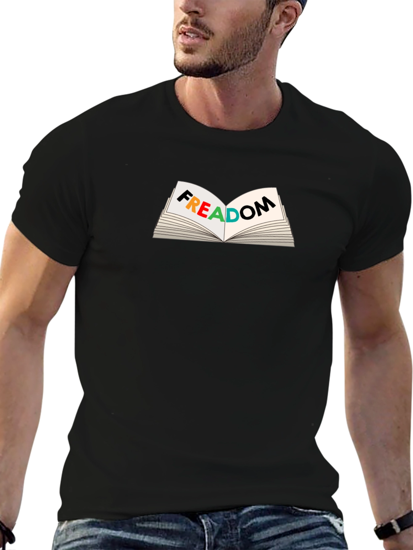 Freedom Book T-Shirt - Express Yourself!