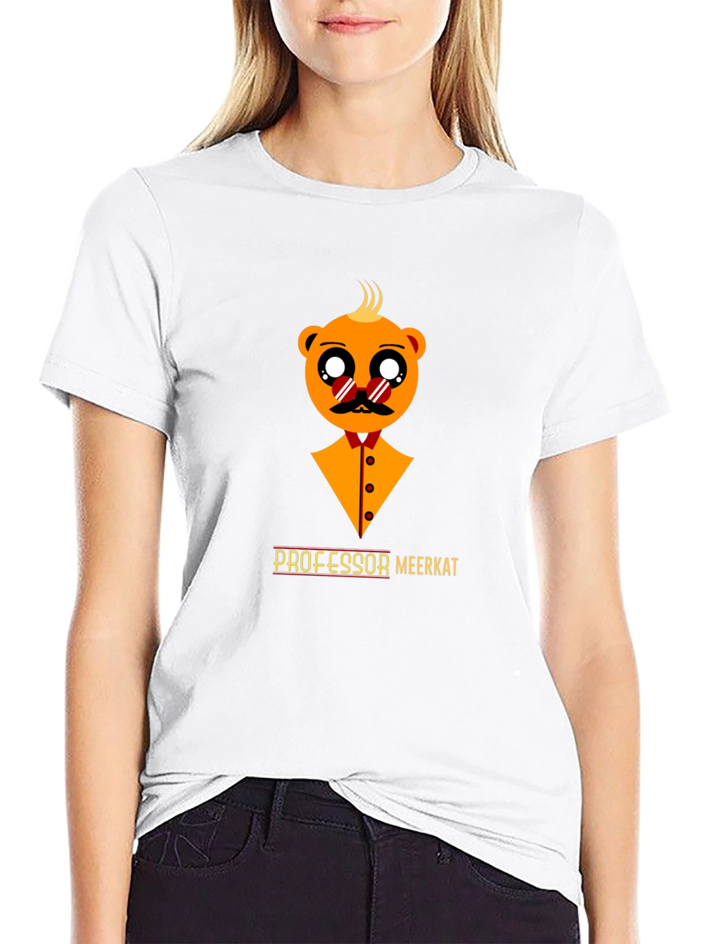 Professor Meerkat Graphic T-Shirt
