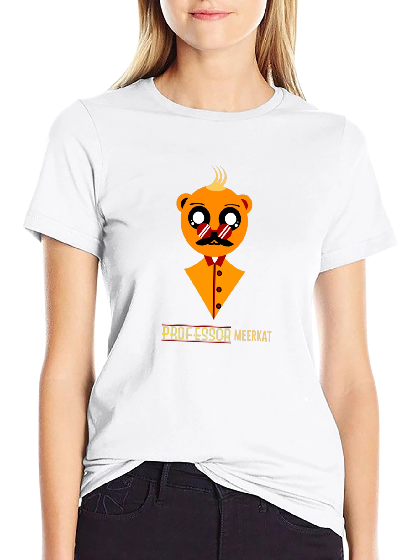Professor Meerkat Graphic T-Shirt
