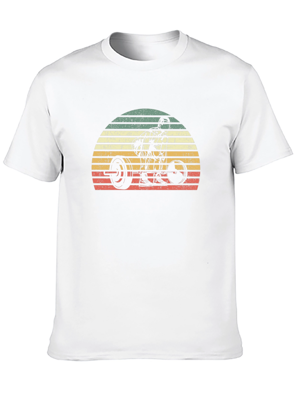 Retro Sunset Gym T-Shirt