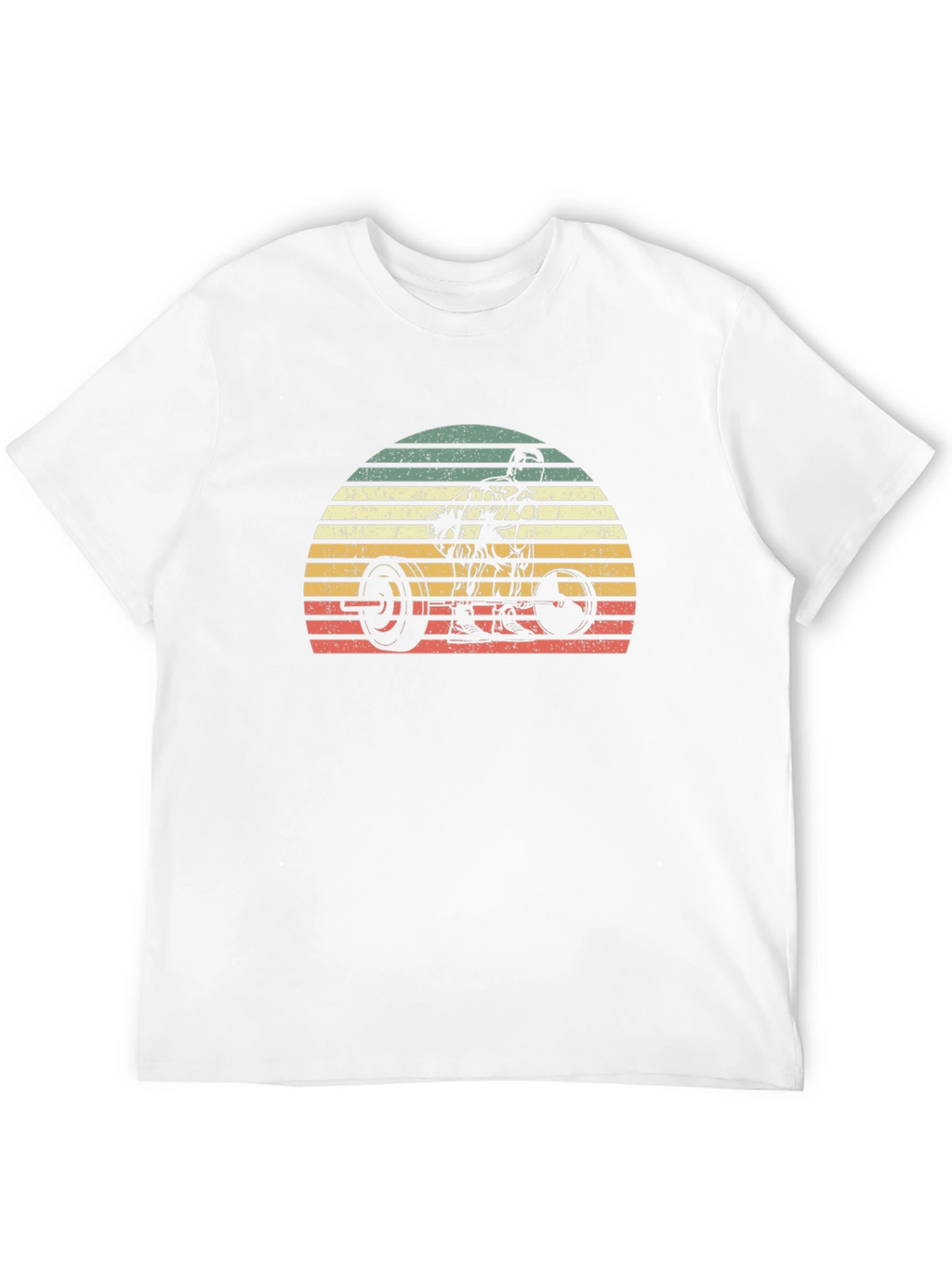 Retro Sunset Gym T-Shirt