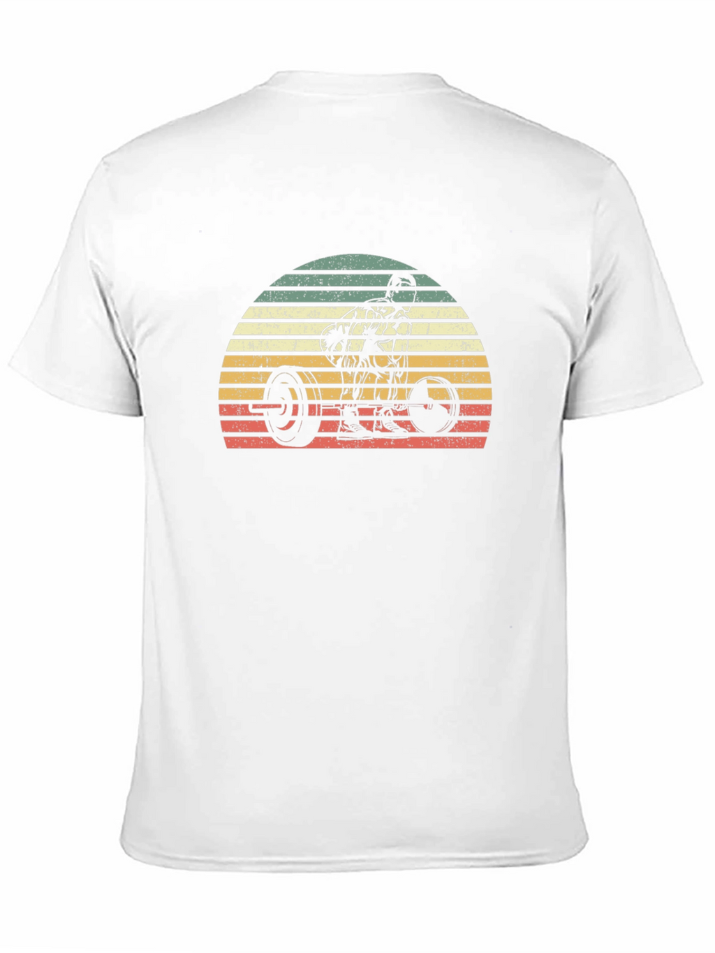 Retro Sunset Gym T-Shirt