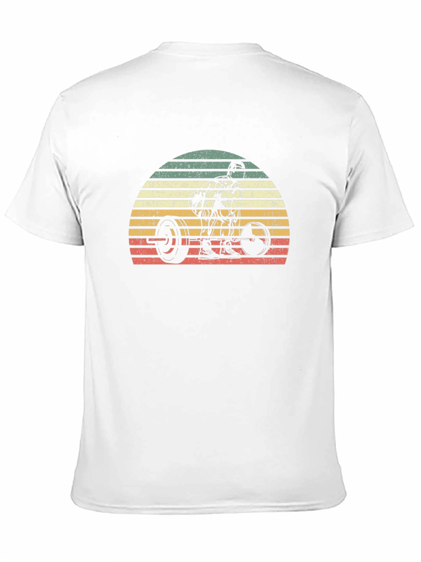 Retro Sunset Gym T-Shirt