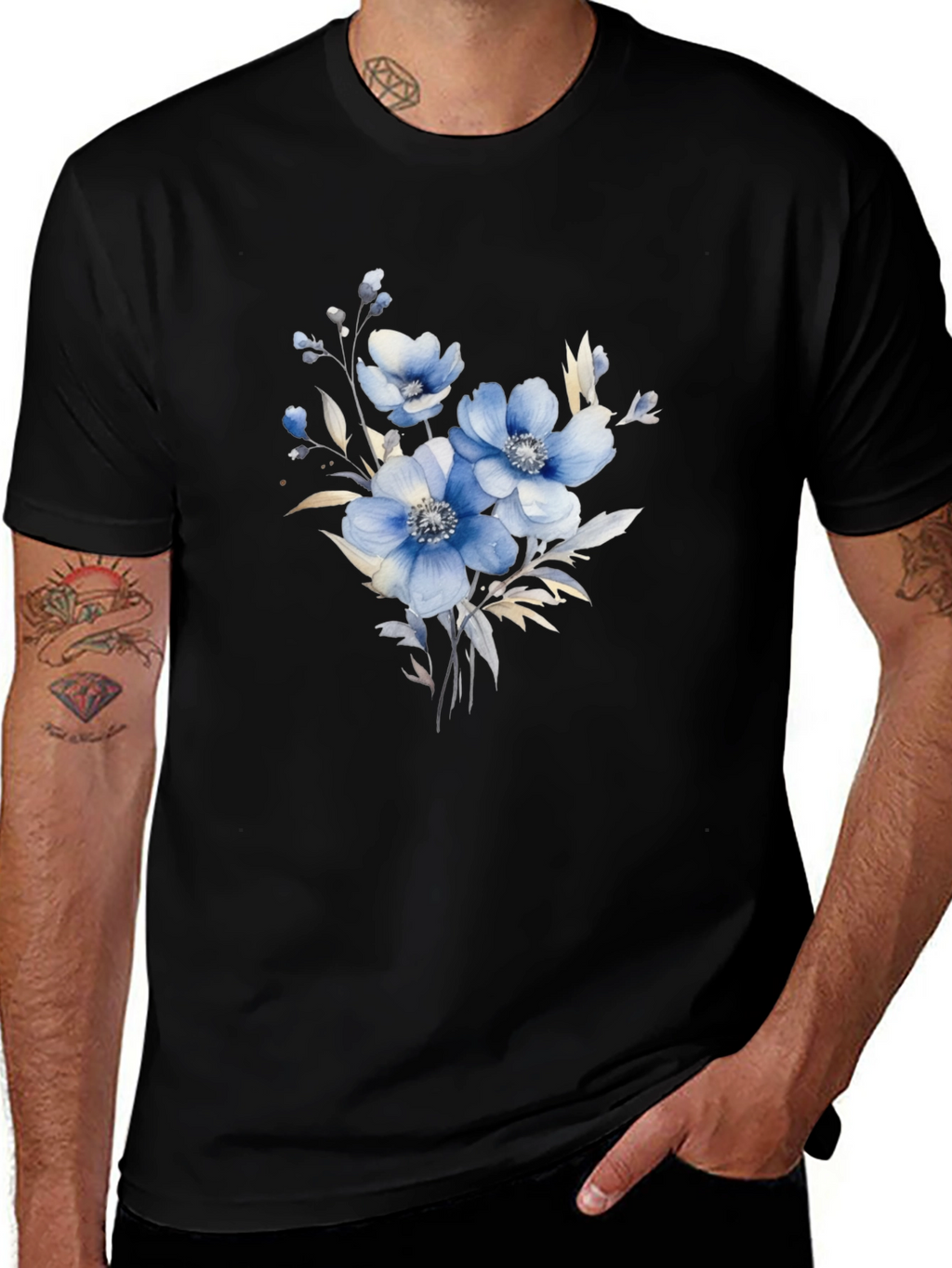 Floral Print T-Shirt